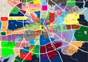 Map Of Texas with Zip Codes Dallas Zip Code Map Mortgage Resources