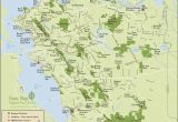 Map Of the Bay area In California Map San Francisco Bay area California Outline Map Od California