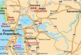 Map Of the Bay area In California San Francisco Maps for Visitors Bay City Guide San Francisco