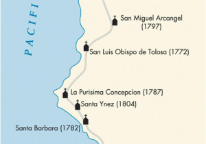 Map Of the California Missions Historic California Missions Road Trip Lots Of Places to See