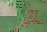 Map Of the California Trail Map Of the Trail Picture Of Shadow Of the Giants Trail California