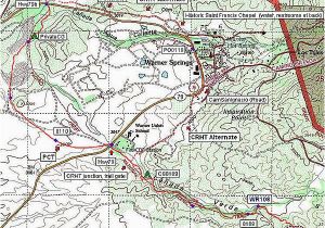 Map Of the California Trail Pacific Crest Trail Amazing Free Maps Of the Pct Download and
