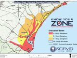 Map Of the Carolinas and Georgia Reports Evacuations Underway From south Carolina to Virginia as