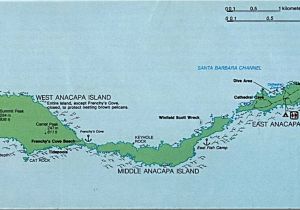 Map Of the Channel islands California Maps Of United States National Parks and Monuments