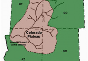 Map Of the Colorado Plateau Rocky Mountains On Us Map Unique Colorado Plateau Maps Directions