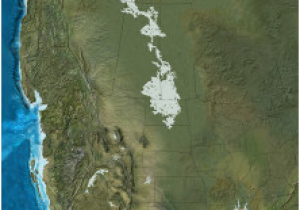 Map Of the Colorado Plateau Western Interior Seaway 65 Ma K T Boundary Paleogeographic Maps