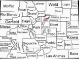 Map Of the Counties In Colorado List Of Counties In Colorado Wikipedia