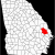 Map Of the Counties Of Georgia Datei Map Of Georgia Highlighting Bulloch County Svg Wikipedia