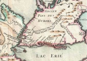Map Of the Great Lakes In Canada 1790 05 19 by Chippewa Ottawa Pottawattamie and Wyandott