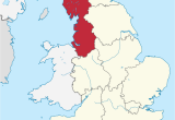 Map Of the north West England north West England Wikipedia