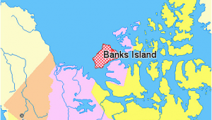 Map Of the northwest Territories In Canada File Map Indicating Banks island northwest Territories