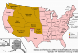 Map Of the oregon Territory Datei United States 1859 1860 Png Wikipedia