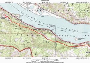 Map Of the oregon Trail Mosier Twin Tunnels Hike Hiking In Portland oregon and Washington
