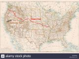 Map Of the oregon Trail Route Manifest Destiny Stockfotos Manifest Destiny Bilder Alamy