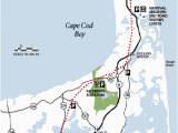 Map Of the oregon Trail with Landmarks Cape Cod Rail Trail Map Kartat Cape Cod Rail Trail Cape Cod Map