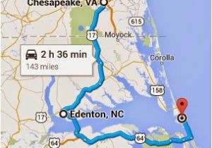 Map Of the Outer Banks north Carolina How to Avoid the Traffic On Your Drive to the Outer Banks Updated