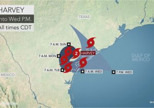 Map Of the Panhandle Of Texas torrential Rain to Evolve Into Flooding Disaster as Major Hurricane