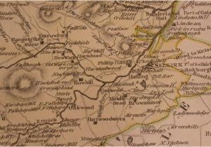 Map Of the Shires Of England Maps 19th Century