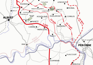 Map Of the somme France Review Of Martin Gilbert S the somme Heroism and Horror In