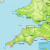 Map Of the south West England south West Coast Path