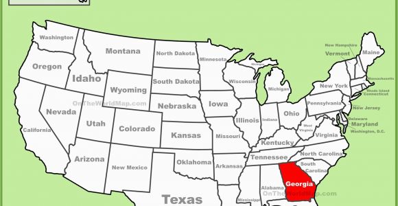 Map Of the State Of Georgia Usa Georgia State Maps Usa Maps Of Georgia Ga