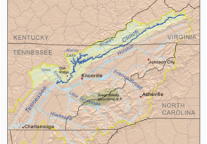 Map Of the Tennessee River Clinch River Wikipedia