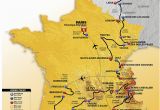 Map Of the tour De France Die Strecke Der tour De France 2017