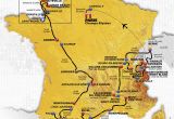 Map Of the tour De France tour De France 2016 Die Strecke
