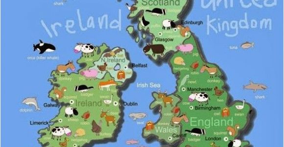 Map Of the Uk and Ireland British isles Maps Etc In 2019 Maps for Kids Irish Art Art