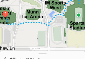 Map Of the University Of Michigan Michigan State University On the App Store