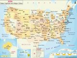 Map Of the Usa and Canada with Cities On It Usa Map with Major Cities Image Of Usa Map