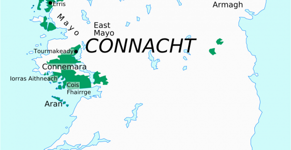 Map Of the West Of Ireland Gaeltacht Wikipedia