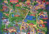 Map Of theme Parks In England Alton towers Map Staffordshire England for 1994 theme Alton