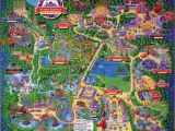 Map Of theme Parks In England Alton towers Map Staffordshire England for 1994 theme Alton