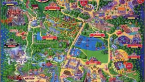 Map Of theme Parks In England Alton towers Map Staffordshire England for 1994 theme Alton