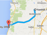 Map Of Tillamook oregon Map Gresham oregon From Yamhill or to Lincoln City or oregon Wine