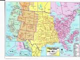 Map Of Timezones In Canada Awesome Us Map Of States Timezones Time Zone Map Usa Full Size