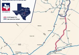 Map Of toll Roads In Texas State Highway 130 Maps Sh 130 the Fastest Way Between Austin San