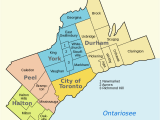 Map Of toronto Canada area Greater toronto area Wikipedia