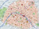 Map Of tourist attractions In France Map Of Paris tourist attractions Sightseeing tourist tour