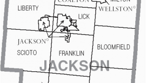 Map Of townships In Ohio File Map Of Jackson County Ohio with Municipal and township Labels