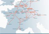 Map Of Train Routes In Europe Planning Your Trip by Rail In Europe