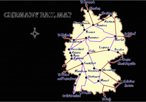 Map Of Train Routes In France Germany Rail Map and Transportation Guide
