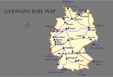 Map Of Train Routes In Italy Germany Rail Map and Transportation Guide