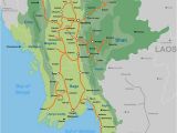 Map Of Trains In Spain Myanmar Rail Map by Seacitymaps Com southeast asia Railways In