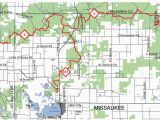 Map Of Traverse City Michigan Missaukee Trail Blazers Trail Maps