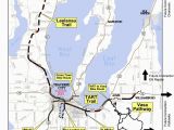 Map Of Traverse City Michigan Tart Trail System Maplets