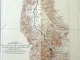 Map Of Trinity Texas Trinity River Map California 1916 Trinity Mountains to Klamath River