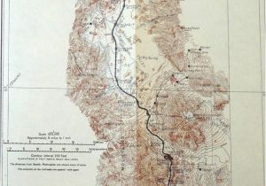 Map Of Trinity Texas Trinity River Map California 1916 Trinity Mountains to Klamath River