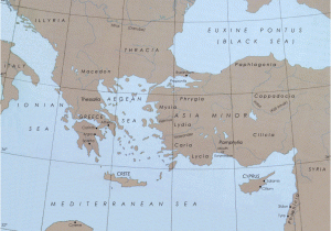 Map Of Turkey and Greece and Italy Ancient Map Of areas Known In 21st Century as whole or Part Of